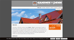 Desktop Screenshot of gaigher-penn.de